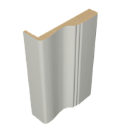 НАЛИЧНИК "ВОЛНА" ТЕЛЕСКОПИЧЕСКИЙ ЭМАЛЬ ПП 36х90х2150 (EURO 1) СЕРЫЙ 