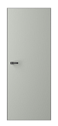 Полотно скрытое Тип 1-2 с порогом Эмаль 900 серый СХЕМА ПС-2 (защелка магнитная) 